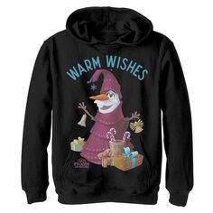 Толстовка с рисунком «Рождественская елка» Disney&apos;s Frozen Boys 8-20 Olaf Warm Wishes Licensed Character