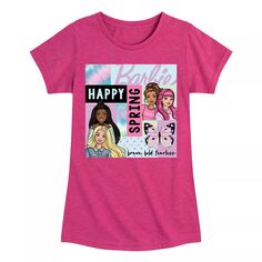 Футболка Barbie Happy Spring для девочек 7–16 лет Licensed Character