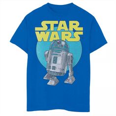 Винтажная футболка с рисунком R2D2 для мальчиков 8–20 лет «Звездные войны» Licensed Character