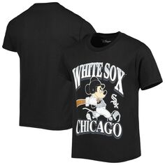 Молодежная черная футболка Chicago White Sox Disney Game Day Outerstuff