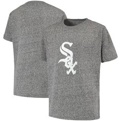 Черная футболка с принтом Youth Stitches Chicago White Sox Snow Stitches