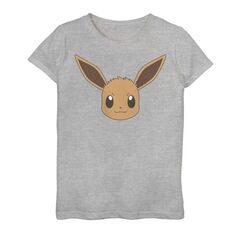 Футболка с рисунком Pokemon Eevee для девочек 7–16 лет Pokemon Pokémon