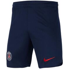 Молодежные шорты Nike Navy Paris Saint-Germain 2022/23 для домашнего стадиона Nike