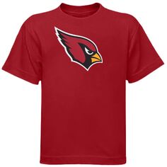 Футболка с логотипом дошкольной команды Arizona Cardinals — Кардинал Outerstuff