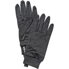 Перчатки Hestra Merino Wool Active Liners, темно-серый
