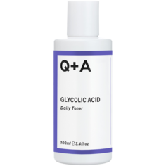 Q+A Glycolic Acid тоник для лица, 100 мл