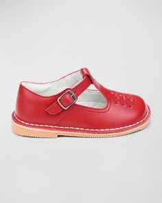 Кожаные туфли Мэри Джейн Kaia для девочек, для малышей/малышей/детей L&apos;Amour Shoes
