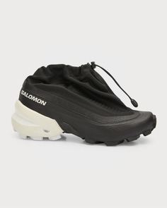 Низкие мужские кроссовки на шнуровке из коллаборации с Salomon MM6 Maison Margiela