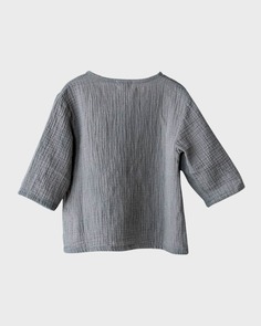 Детская футболка Henley из органического муслина, размер The Simple Folk