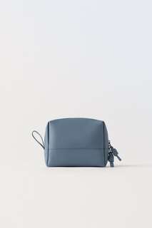 Резиновый сумка для туалета Zara, синий