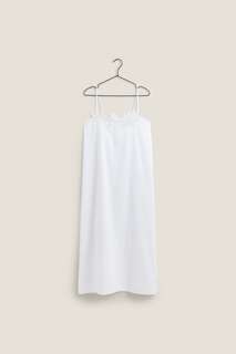 Ночная рубашка с цветочным принтом Zara, белый
