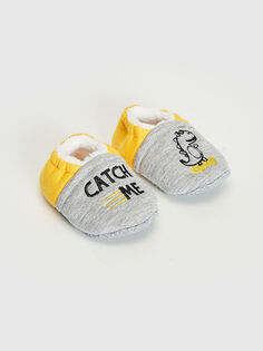 Домашняя обувь для малышей с вышивкой для маленьких мальчиков LCW Steps