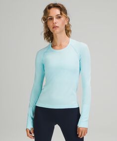 Рубашка Swiftly Tech с длинными рукавами 2.0 Lululemon