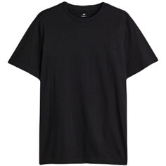 Футболка H&amp;M Regular Fit Crew-neck, черный H&M