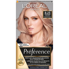 L&apos;Oréal Paris Preference краска для волос 8.23 ​​мерцающая роза, 1 упаковка L'Oreal