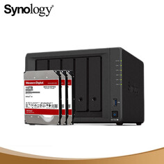 Сетевое хранилище Synology DS1522+ 5-дисковое с Western Digital Red WD101EFBX емкостью 10 ТБ