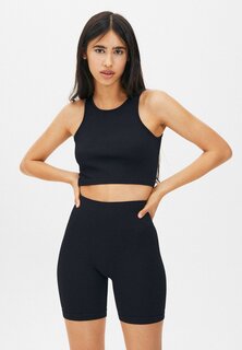 Шорты PULL&amp;BEAR, черный