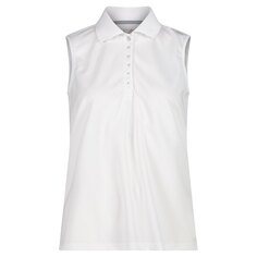 Рубашка поло CMP 3T59776 Sleeveless, белый