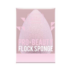 Wibo Спонж для макияжа Pro Beauty Flock Sponge