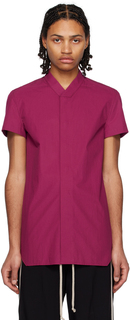 Розовая рубашка для гольфа Rick Owens