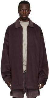 Пурпурная куртка-рубашка Essentials