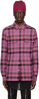 Розовая верхняя рубашка Rick Owens