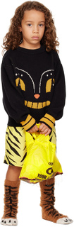 SSENSE Exclusive Kids Black Lil&apos; Creepz Sweater Perks and Mini