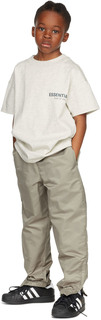 Детские спортивные штаны серо-коричневого цвета Essentials