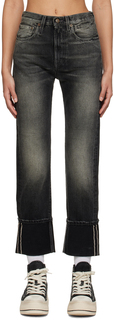Черные зауженные джинсы Courtney R13