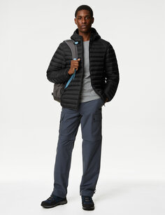 Куртка из перьев и пуховика с Stormwear Marks &amp; Spencer, черный