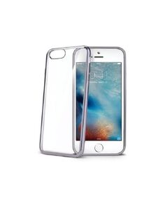Чехол-накладка Celly Laser для Apple iPhone 7/8 прозрачный, темно-серый кант