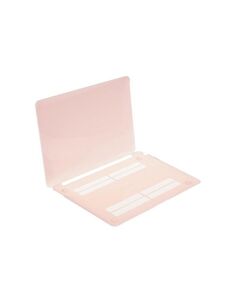 Чехол защитный VLP Plastic Case для MacBook Air 13 2018-2020, светло-розовый