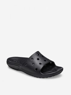 Шлепанцы детские Crocs Classic Crocs Slide K, Черный