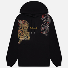 Мужская толстовка maharishi Ying & Yang Hoodie, цвет чёрный