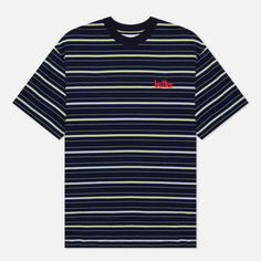 Мужская футболка Butter Goods Park Stripe, цвет синий, размер L