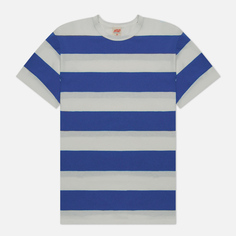 Мужская футболка TSPTR Border Stripe, цвет голубой, размер M