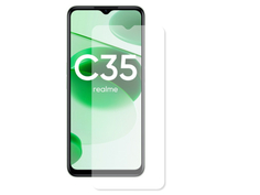 Защитное стекло Neypo для Realme C35/C31/C30 Tempered Glass NPG54377