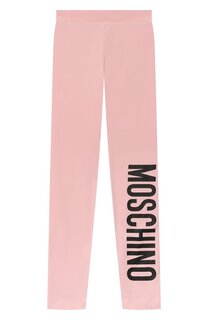 Хлопковые легинсы Moschino