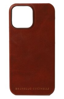 Кожаный чехол для iPhone 13 Pro Max Brunello Cucinelli