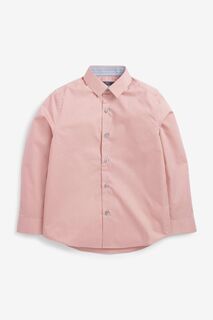 Элегантная рубашка с длинными рукавами Next, розовый