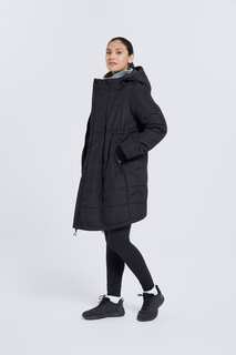 Длинная стеганая куртка для беременных Amethyst — женская Mountain Warehouse, черный