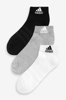 Набор из 3 пар носков с мягкой подкладкой для взрослых adidas, мультиколор