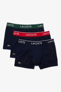 Синие узкие боксеры Lacoste, синий