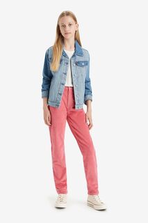 Вельветовые мини-джинсы Mom Fit Levi&apos;s, розовый Levis