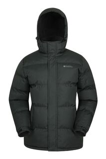 Снежная мужская утепленная куртка Mountain Warehouse, черный