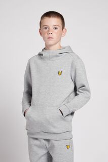 Серая толстовка из флиса Sport Tech Lyle &amp; Scott, серый