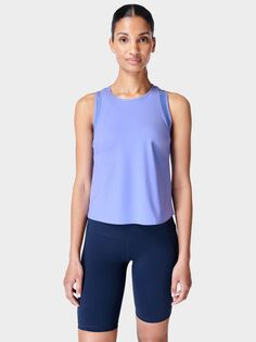 Майка Sweaty Betty Swifty Racerback, васильковый цвет