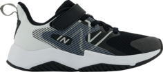 Кроссовки New Balance Rave Run v2 Bungee Lace Big Kid &apos;Black White&apos;, черный