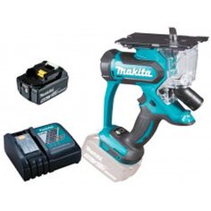 Аккумуляторная пила для резки гипсокартона Makita DSD180Z SET с набором