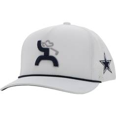 Бейсболка HOOey Dallas Cowboys, белый